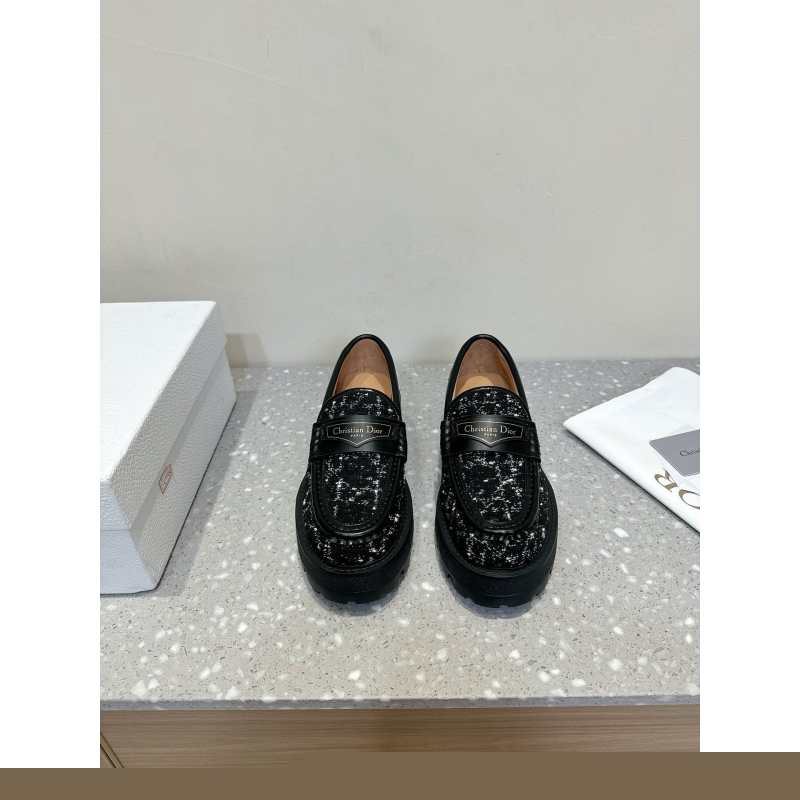 ch**an D*or leather shoes